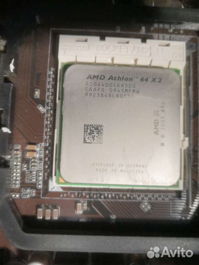 Материнская плата socket am2+процессор Athlon 4400