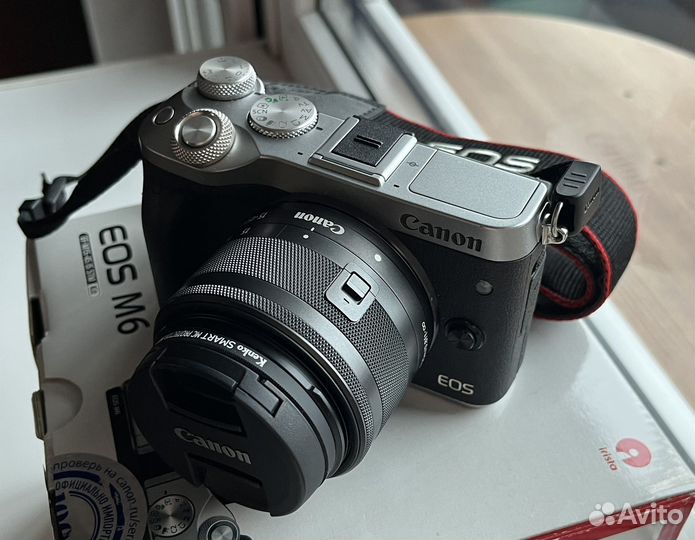 Фотоаппарат Canon eos m6 kit
