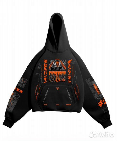 Худи Denji nikifilini человек бензопила