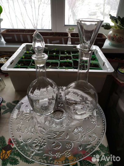 Графины стеклянный СССР