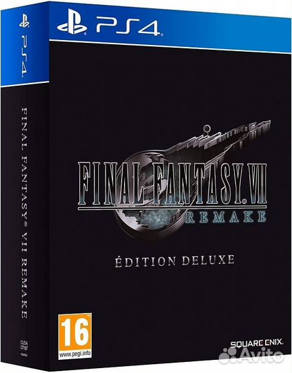 Final Fantasy VII (7) Remake. Deluxe Edition (PS4