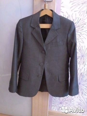 Пиджак и жилетка школьные
