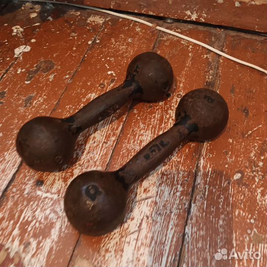 Гантели по 3 кг СССР
