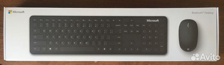 Клавиатура и мышь Microsoft Bluetooth Desktop