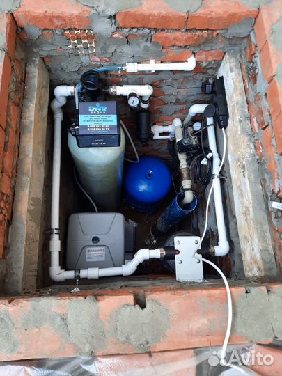 Комплексная очистка воды из скважины и водопровода