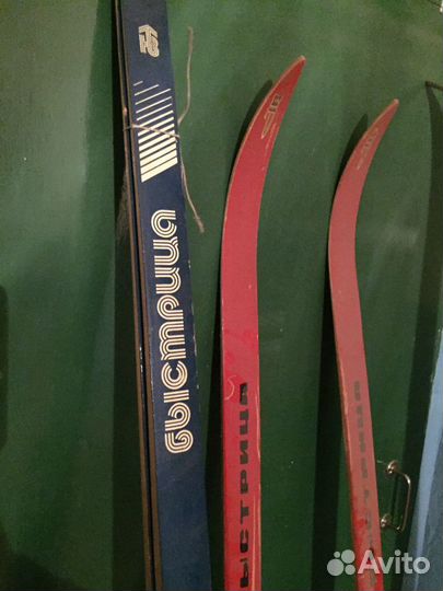 Беговые лыжи СССР