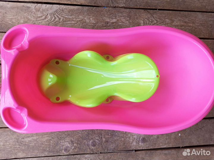 Детская ванночка для купания с горкой