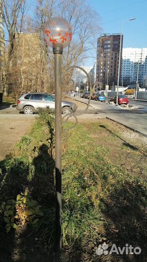 Кованные столбы 194