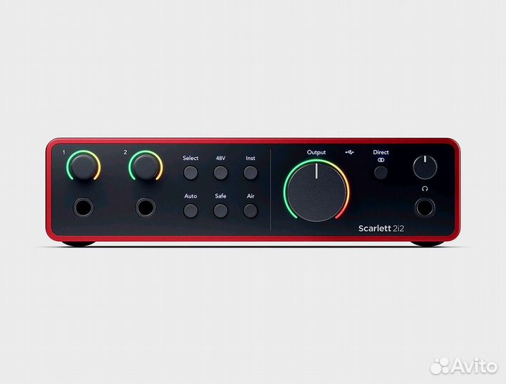 Звуковая карта focusrite scarlett 2i2 4th gen