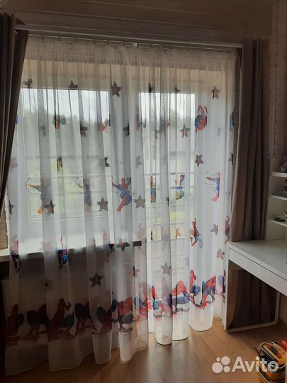 Шторы+тюль
