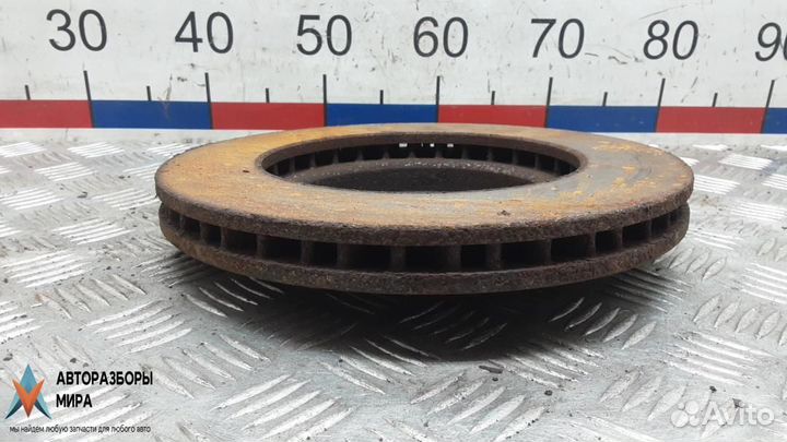 Диск тормозной передний Mitsubishi Lancer 10 2008