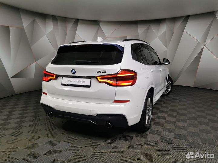 BMW X3 2.0 AT, 2018, 75 313 км