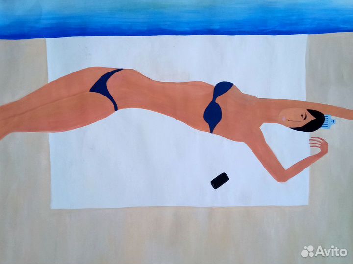 Интерьерная большая картина. Уникальный подарок