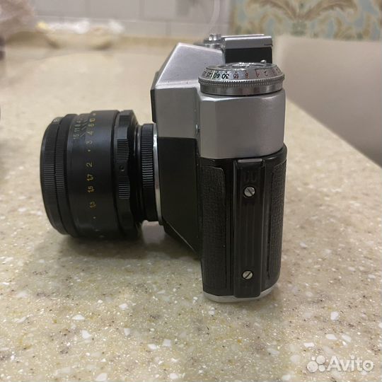 Фотоаппарат зенит-е+polaroid 636