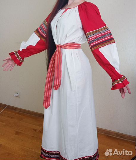 Русский народный костюм рубашка