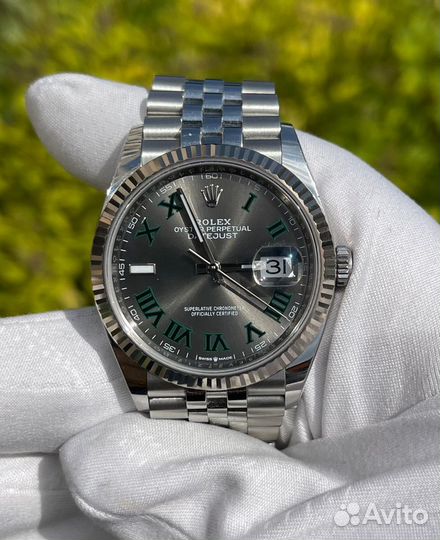 Часы Rolex Datejust Wimbledon 36mm 126234