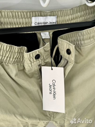 Calvin Klein Jeans.новые брюки:хлопок. L