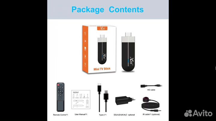 Tv stick x98 s500 2/16