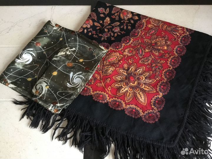 Платок Италия, Павловопосадский платок