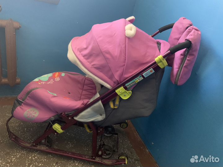 Санки коляска ника