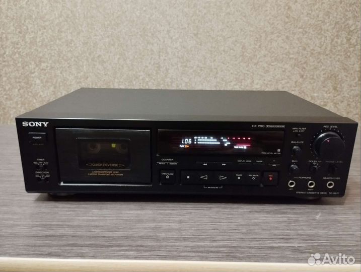 Кассетная дека sony TC-RX77