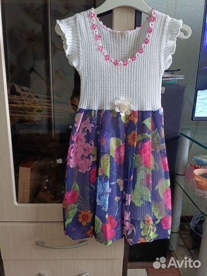 Платье для девочки 122