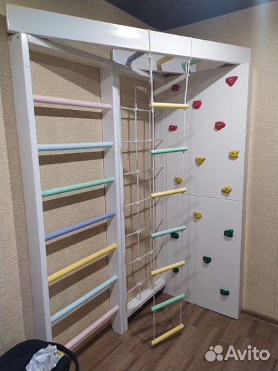 Угловой домашний спортивный комплекс (3 секции)