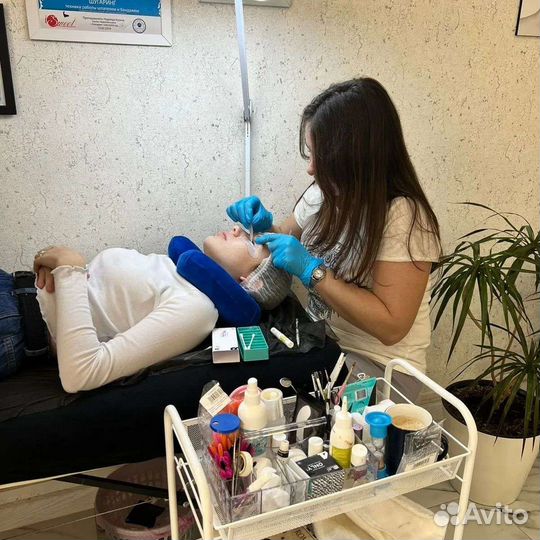 Обучение наращиванию/ламинированию ресниц