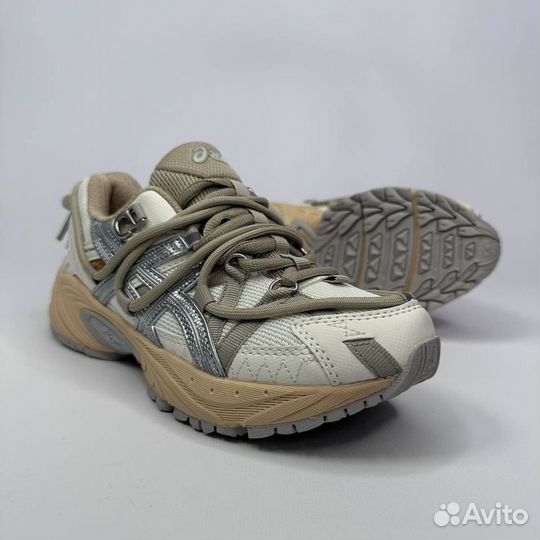 Кроссовки asics gel kahana tr v2 серые