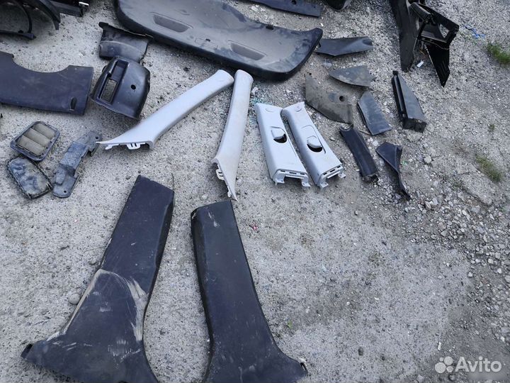 Пластиковые накладки салона и багажника kia ceed