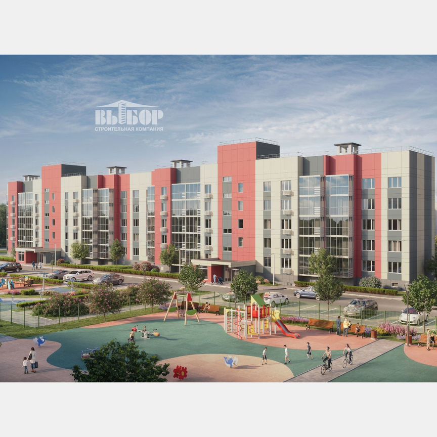 2-к. квартира, 49,8 м², 5/5 эт.