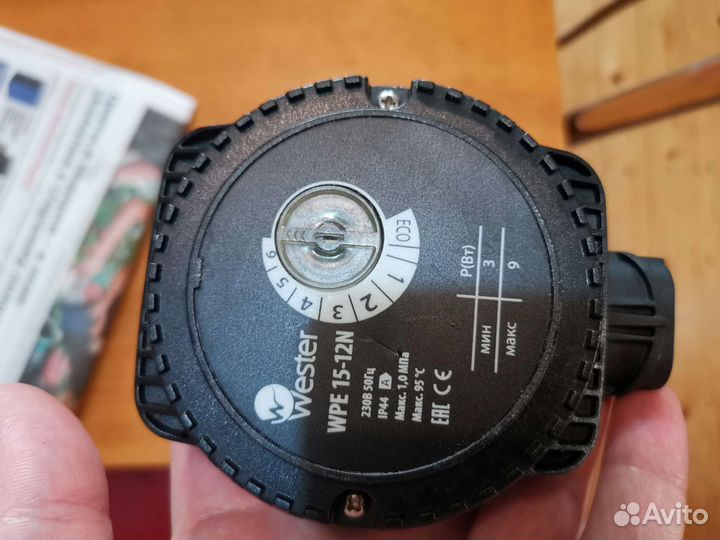 Насос wester wpe 15 12