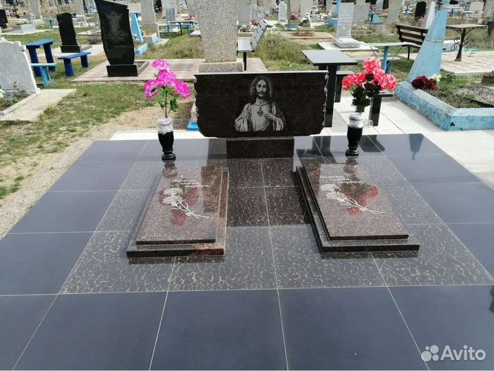 Изготовление памятников и благоустройство