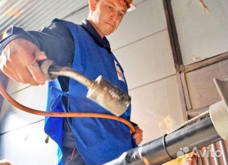 Установка кабельных муфт. Ремонт силового кабеля