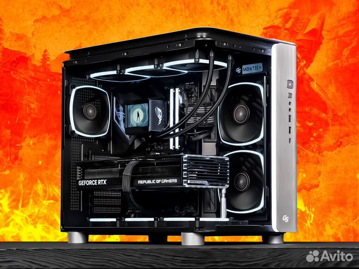 Игровой пк Ryzen 5 7500F + RTX 4060 – будь в топе