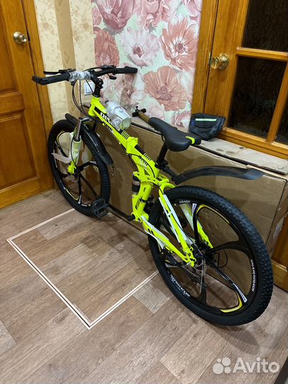 Велосипед на литье новый