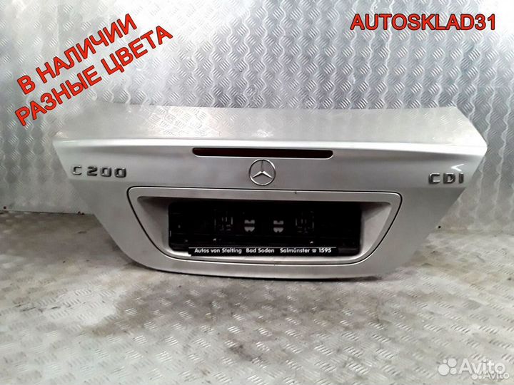 Крышка багажника Mercedes Benz W203 A2037500675