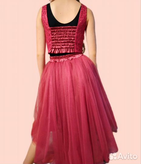 Комплект-платье для девочки 146