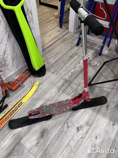 Зимний самокат