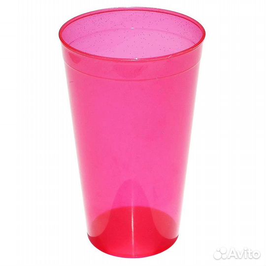 Стакан многоразовый пластиковый