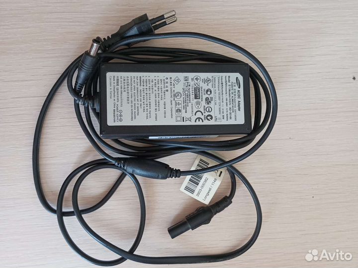 AC/DC адаптер Samsung, блок питания