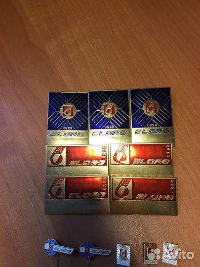 Значки Elorg Ussr