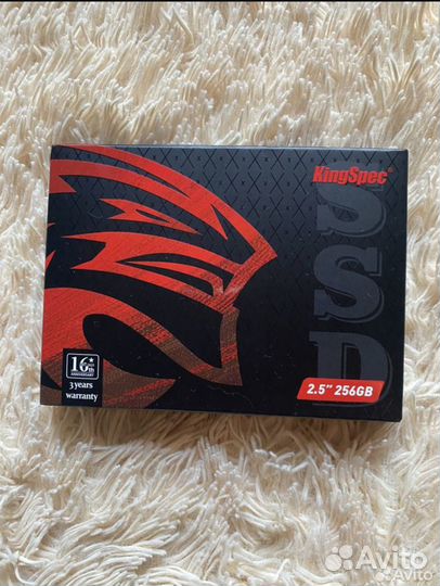 Новый Ssd SATA на 256gb