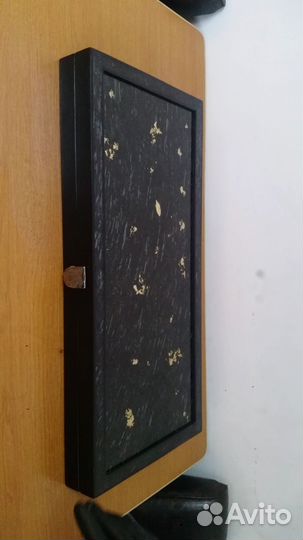 Нарды ручной работы из кованого карбона