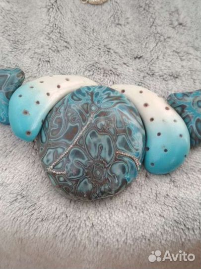 Колье ручной работы