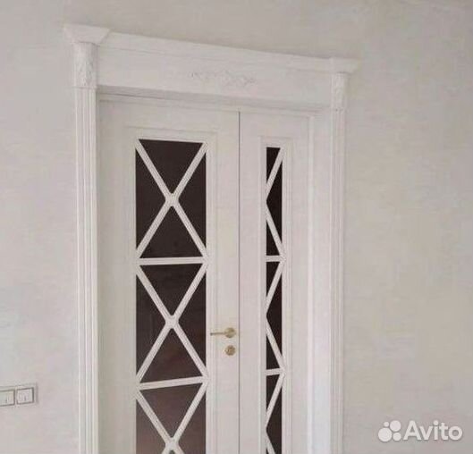 Двери межкомнатные белые эмаль
