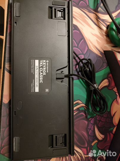 Игровая клавиатура red square keyrox tkl classic