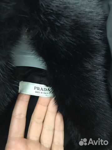 Пуховик Prada оригинал кажаный объявление продам