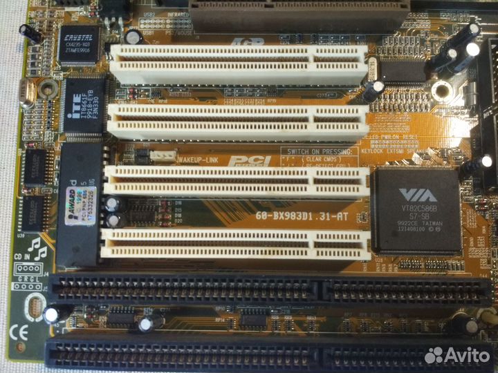 Материнская плата zida 60-BX983D1.31-AT Слот 1