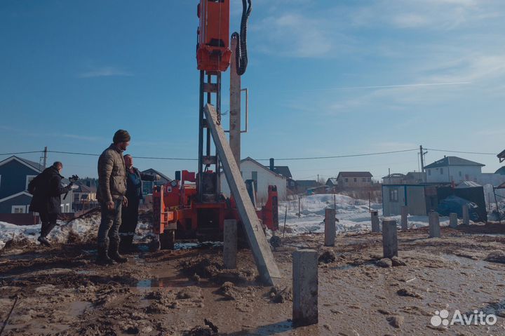 Забивные железобетонные сваи